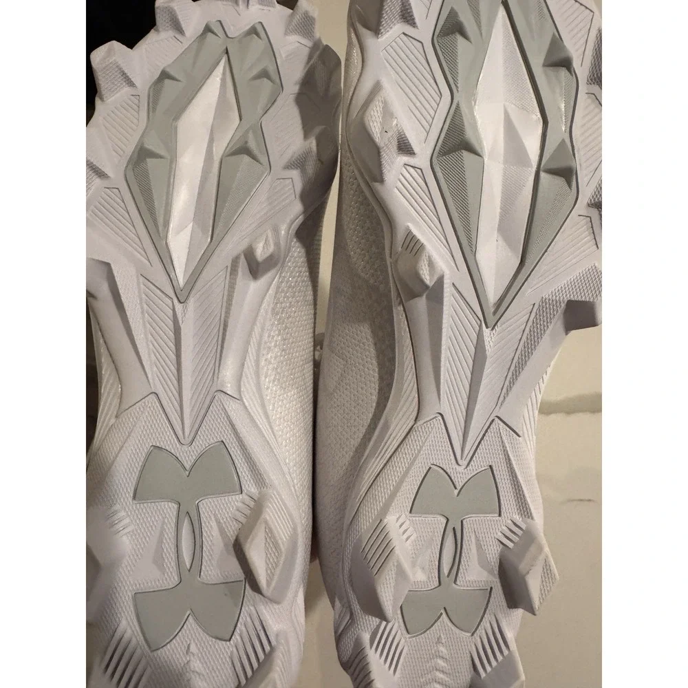 Under Armour White Football/Lacrosse Cleats‎ Mens Size Us 11.5 NEW